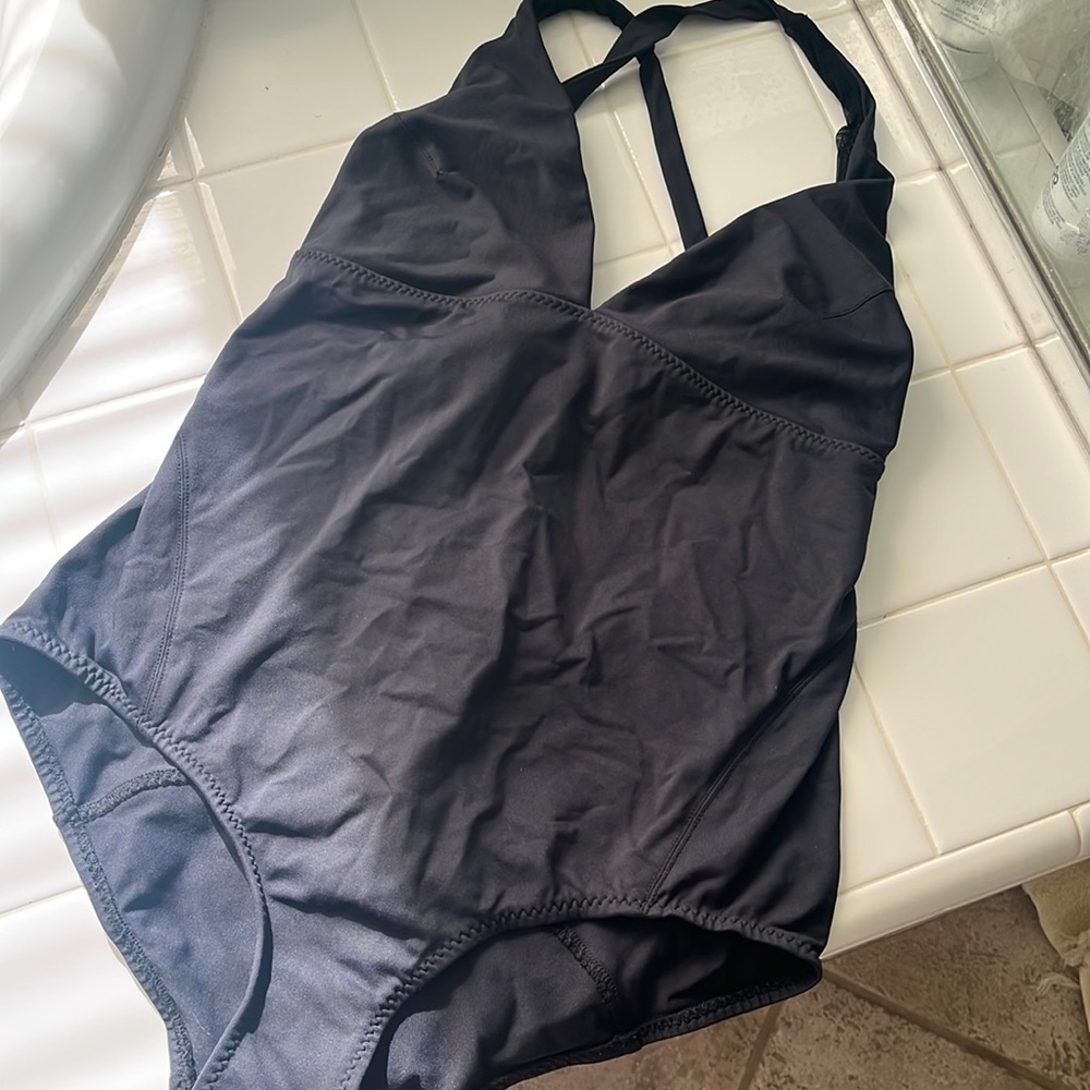 Malia Mills halter one piece